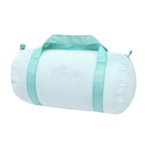 Mint Mint Seersucker Medium Duffel - Mint
