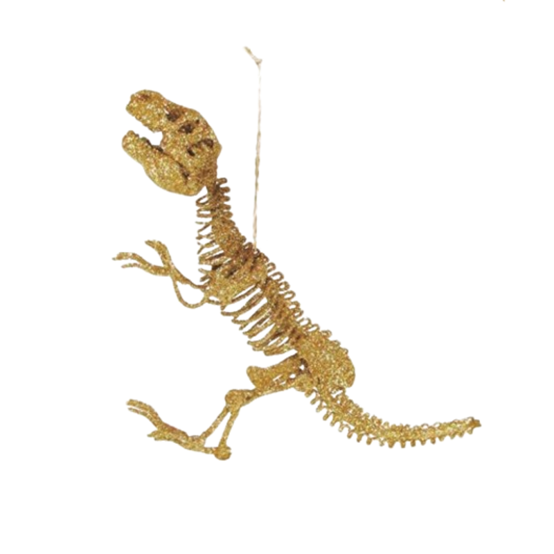 Cody Foster & Co T-Rex Dinosaur Skelton Ornament