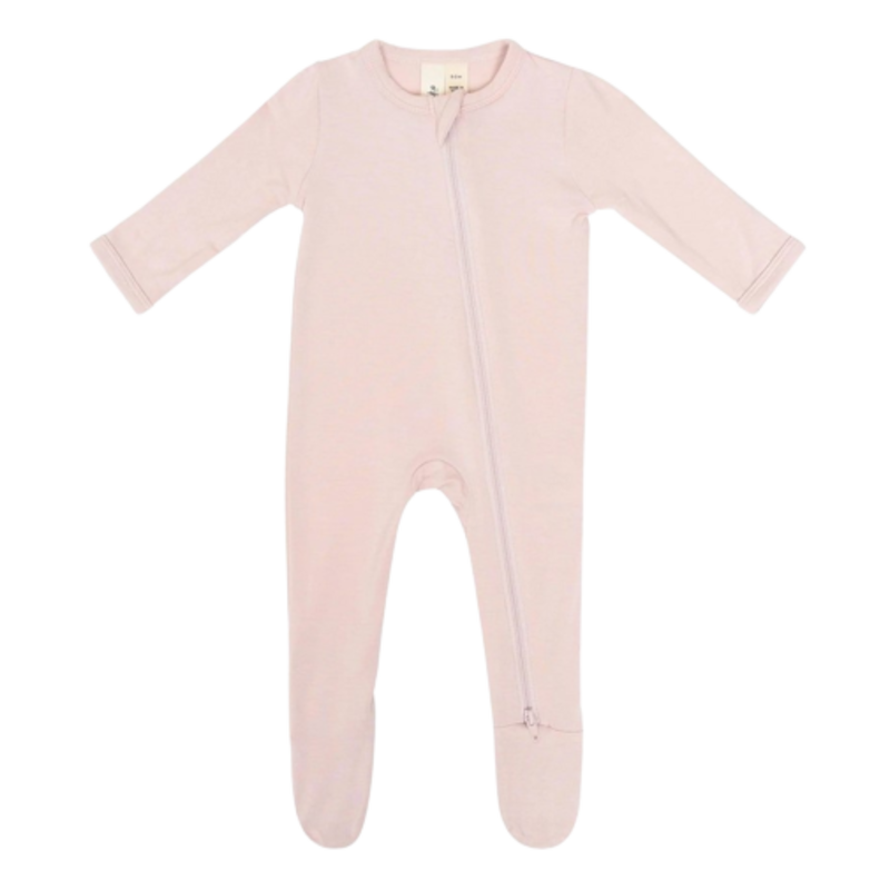 Kyte Baby Kyte Baby Zippered Footie in  Blush