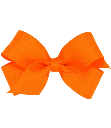 Wee Ones Wee Ones Mini Orange Bow