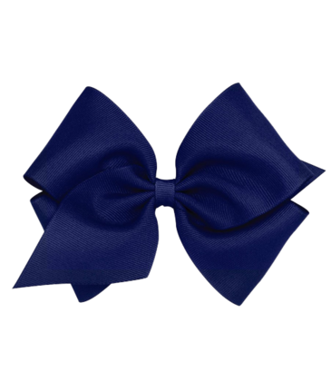 Wee Ones Wee Ones King Light Navy Bow