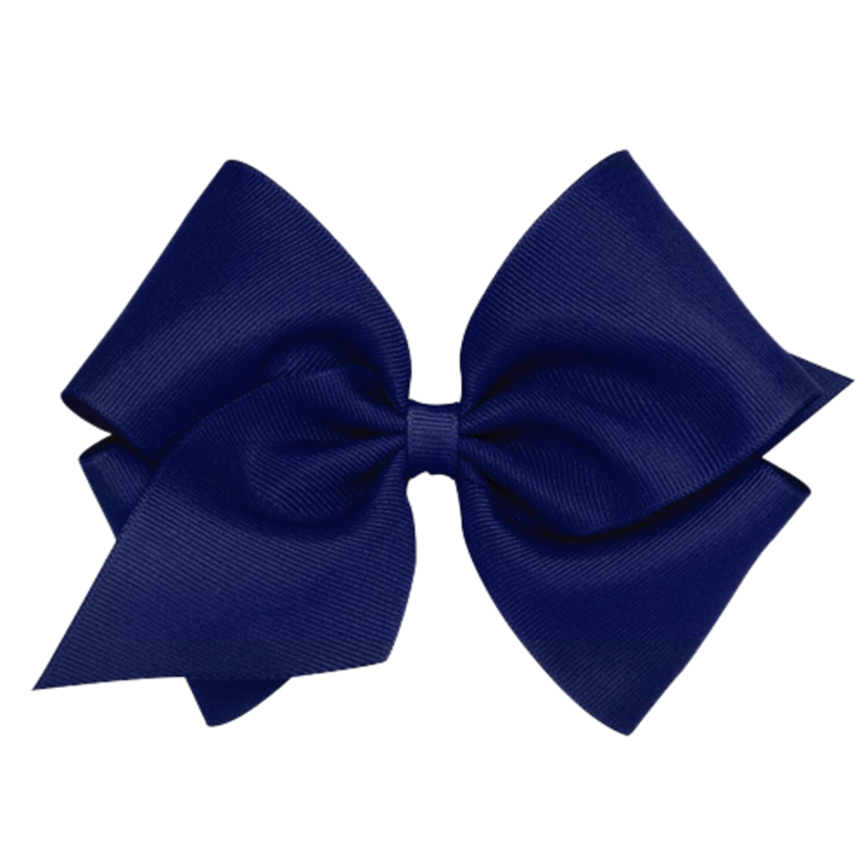 Wee Ones Wee Ones King Light Navy Bow