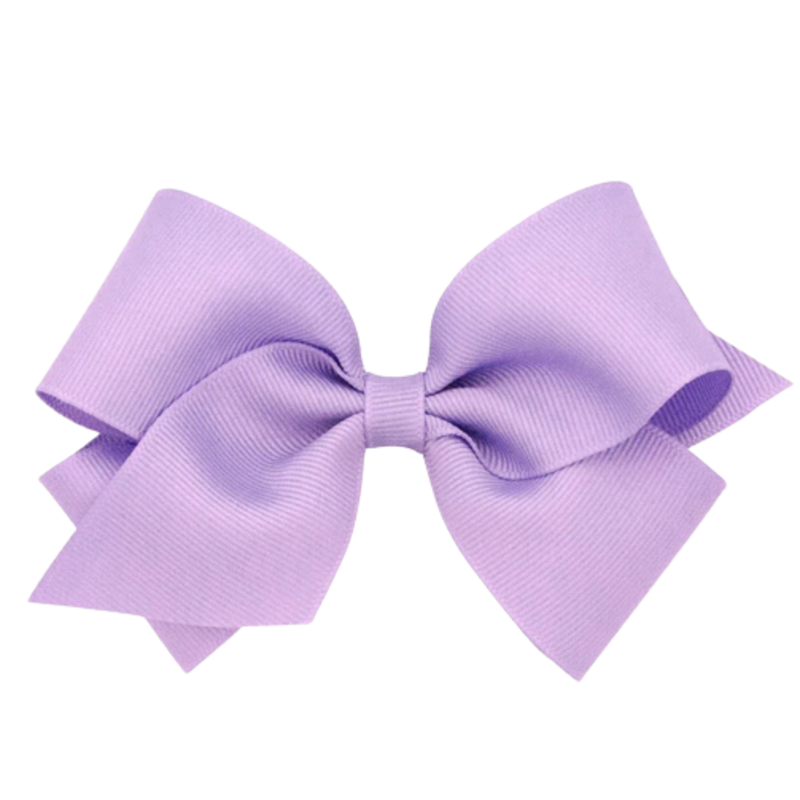 Wee Ones Wee Ones Mini King Light Orchid Bow