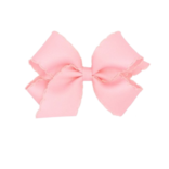 Wee Ones Wee Ones King Light Pink/Light Pink Moonstitch Bow