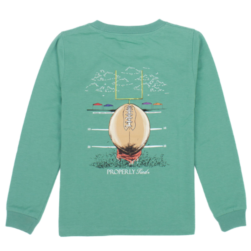 Properly Tied Properly Tied Ivy LS Tee - Field Goal