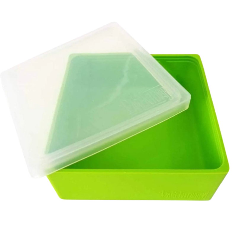 Single Compartment Silicone Lunch Box - Green
