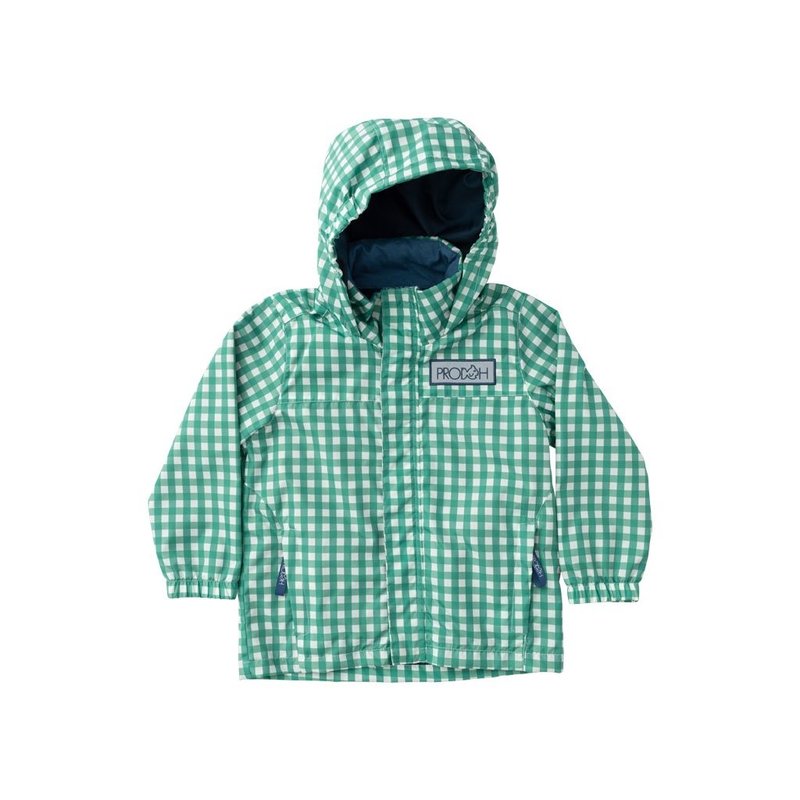 PRODOH *Pre-Order* Prodoh Tennis Court Gingham Hooded Reflective Jacket