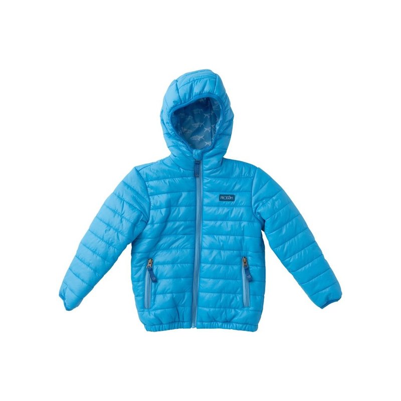 PRODOH *Pre-Order* Prodoh Azure Blue Hooded Puffer Jacket