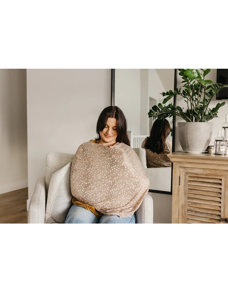 Copper Pearl Fawn MultiUse Cover Bibs and Kids Boutique