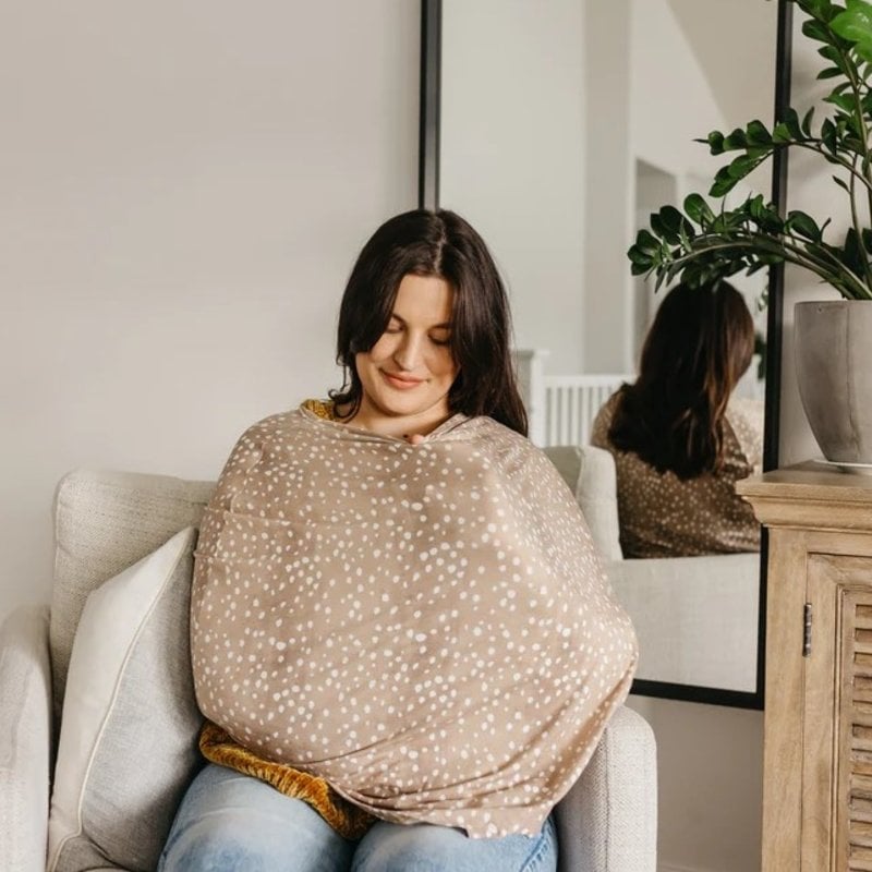 Copper Pearl Fawn MultiUse Cover Bibs and Kids Boutique