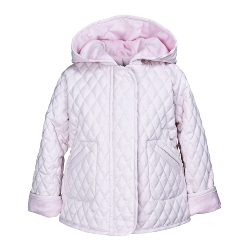Widgeon Hooded Barn Jacket - Light Pink