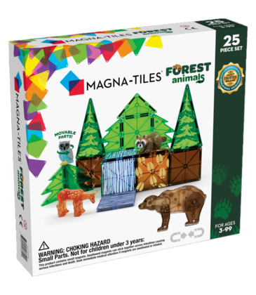Magna-Tiles Forest Animals 25 Piece Set