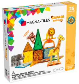 MAGNA-TILES Safari Animals 25 Piece Set