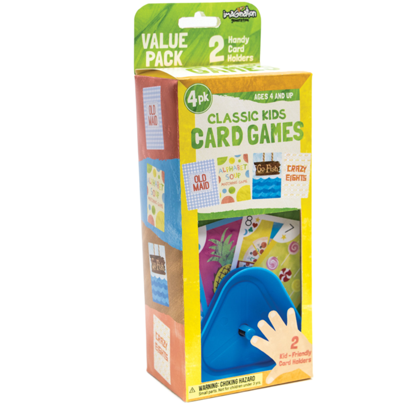 Kids Card Games with Card Holders