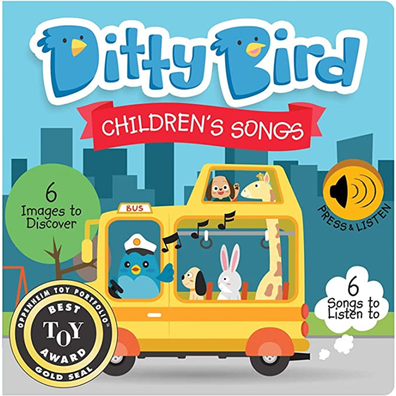 Ditty Bird Children's Songs Book