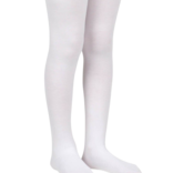 Jefferies Socks Jefferies Socks Pima Cotton Tights 1 Pair - White