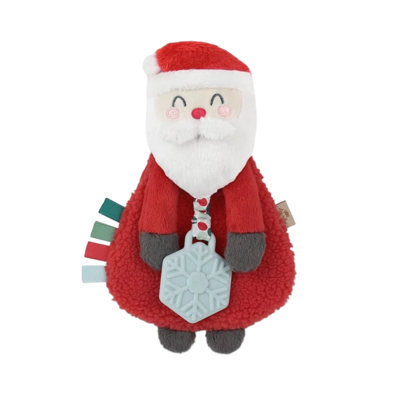 Itzy Ritzy Itzy Ritzy Holiday Santa Itzy Lovey Teether + Plush