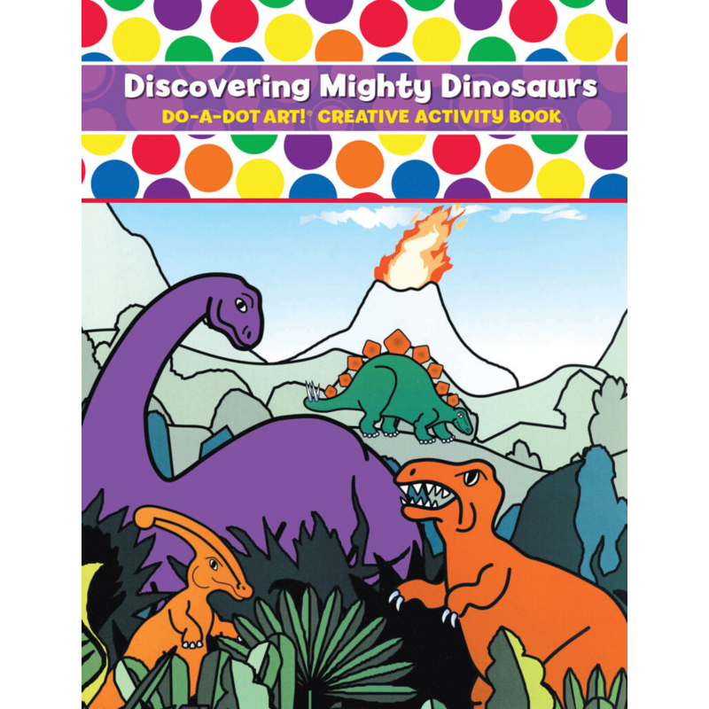 Do A Dot Art Discovering Mighty Dinosaurs Activity Book Bibs and Kids