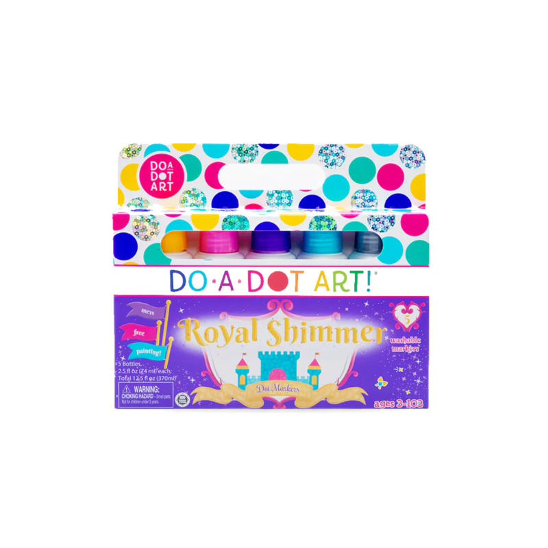 Do A Dot Art 5 Pack Royal Shimmers Dot Markers