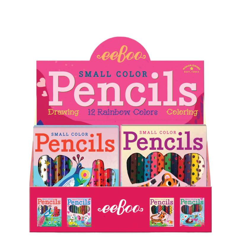eeBoo Small Colored Pencils - Peacock