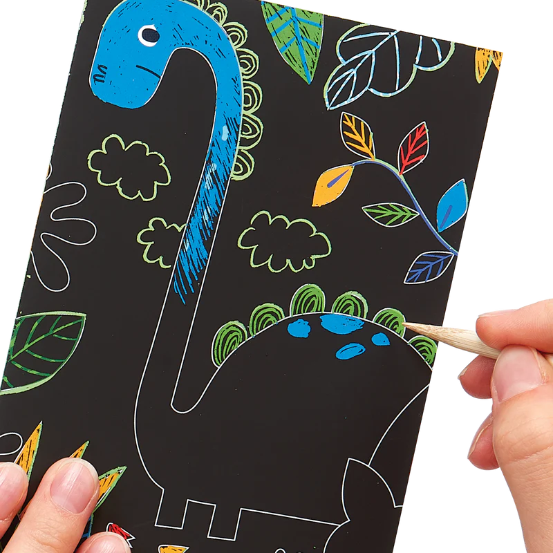 Ooly Wacky Universe Scratch & Scribble Mini Art Kit