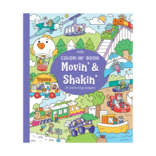 Ooly Ooly Color-In' Book: Movin' & Shakin'