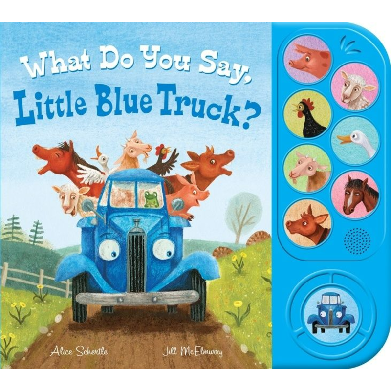 What Do You Say, Little Blue Truck?