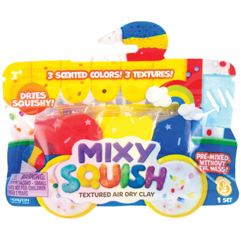 Mixy Squish Textured Air Dry Clay - Snow Cone Truck