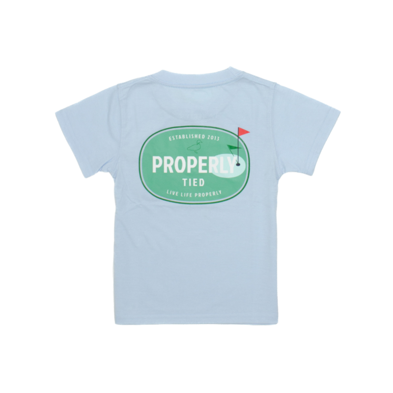 Properly Tied Properly Tied Periwinkle Tee - The Links