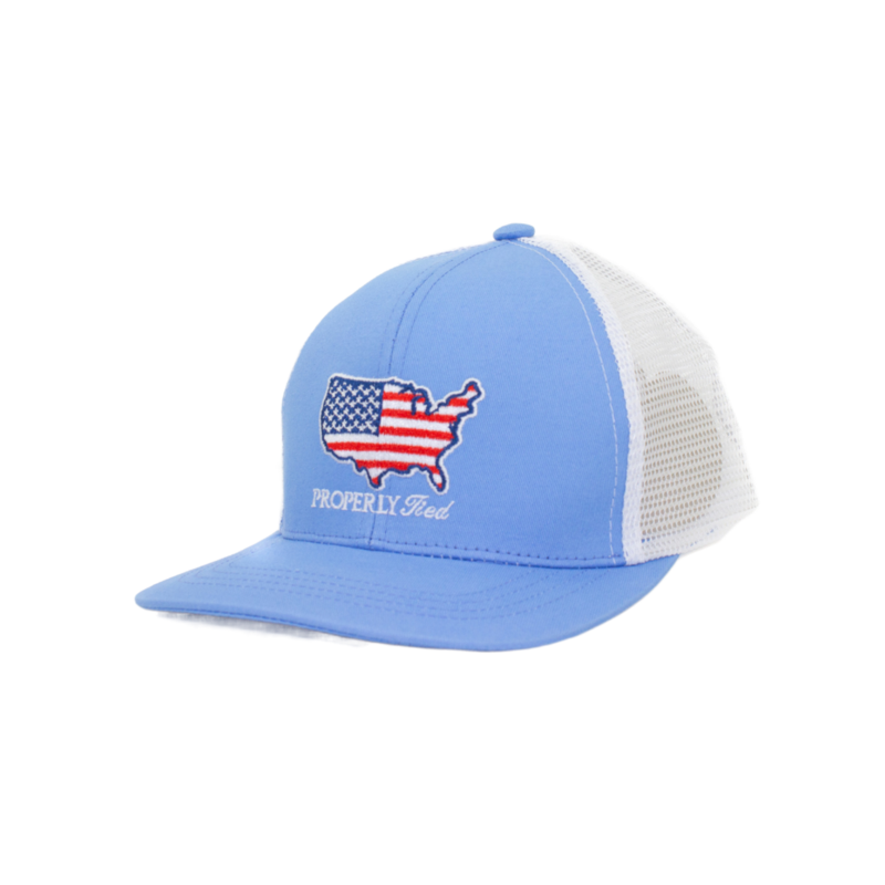 Properly Tied Properly Tied Trucker Hat - Old Glory