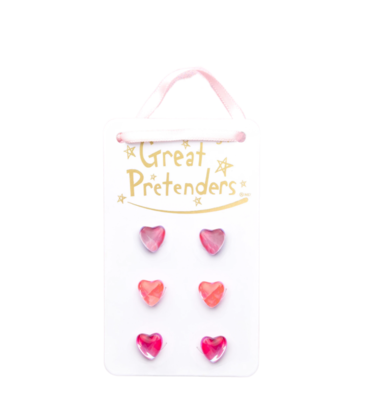 Great Pretenders Iridescent Unicorn Hair Clips - Silver - Bibs and