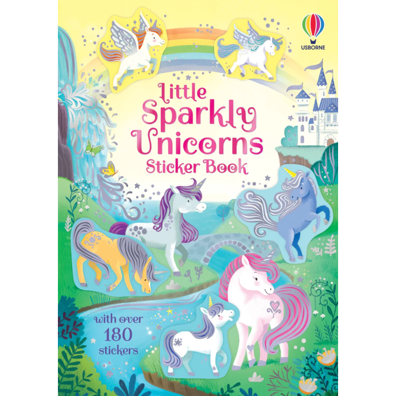 Little Sparkly Sticker Book: Unicorns