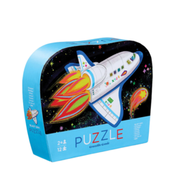 Crocodile Creek 12pc Mini Puzzle - Blast Off