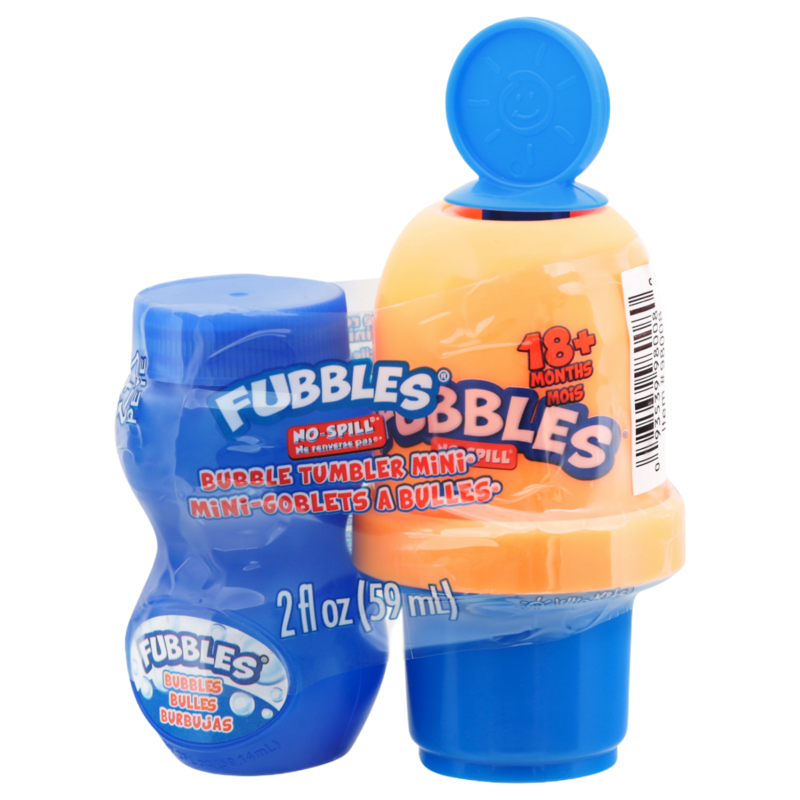 Fubbles No-Spill Mini Tumbler - Orange