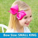 Wee Ones Wee Ones Small King Millennium Blue Eyelet Bow
