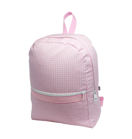 Mint Mint Gingham Medium Backpack - Pink