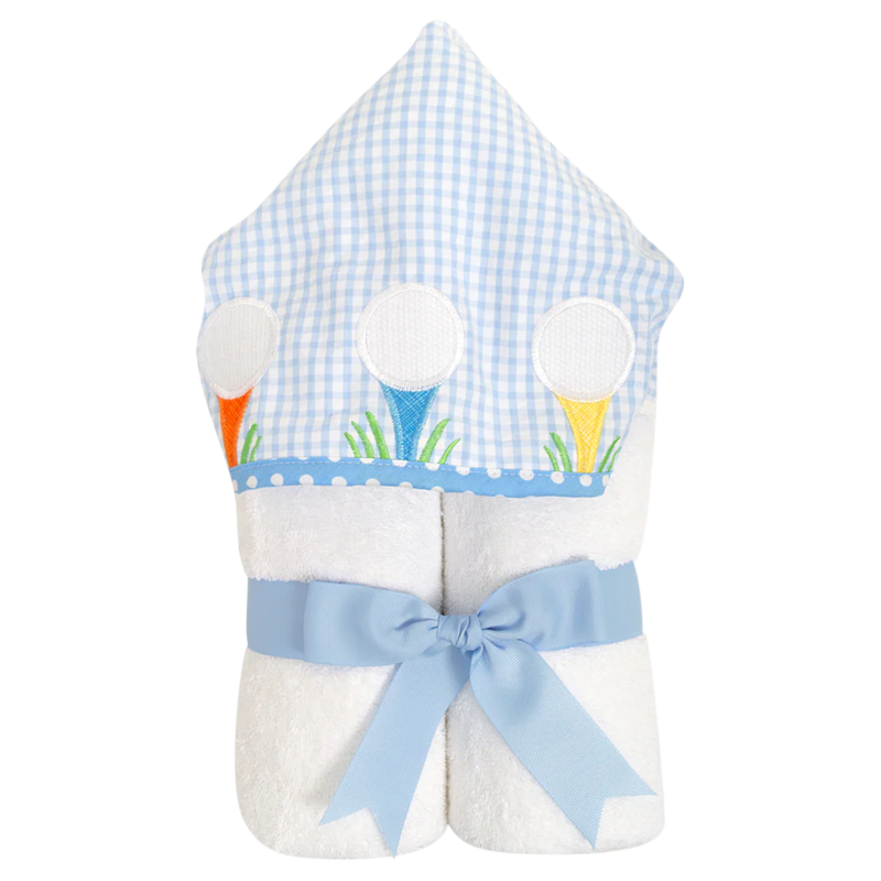 3 Marthas 3 Marthas Blue Golf Everykid Towel