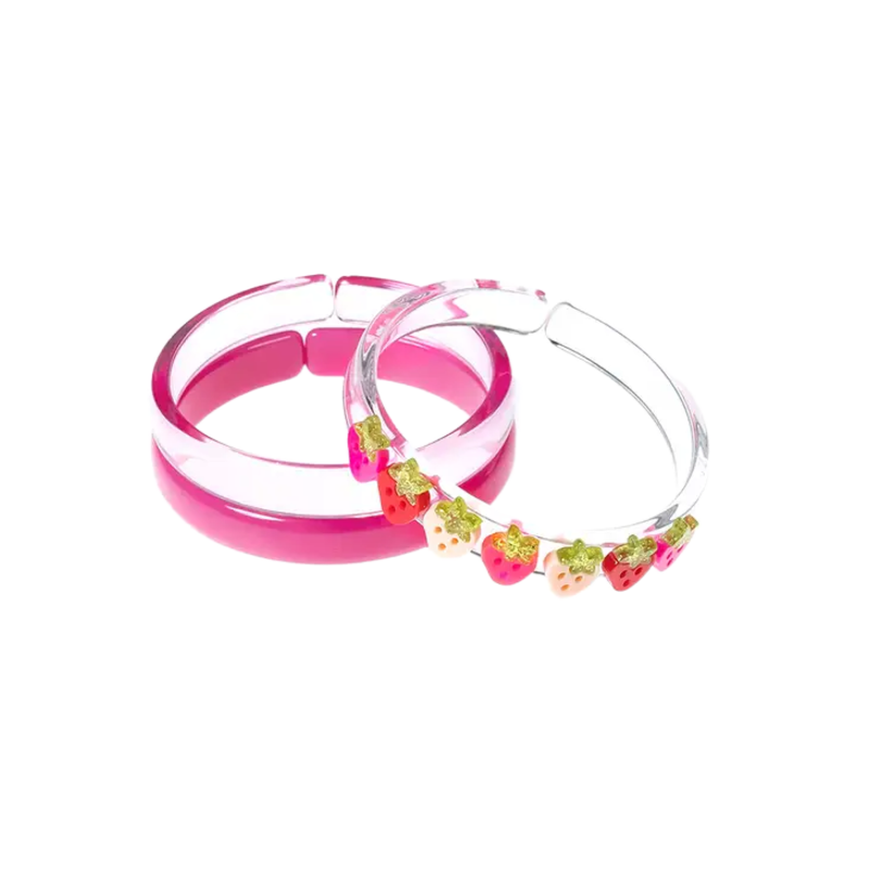 Lilies & Roses Multi Strawberry Bangle Set