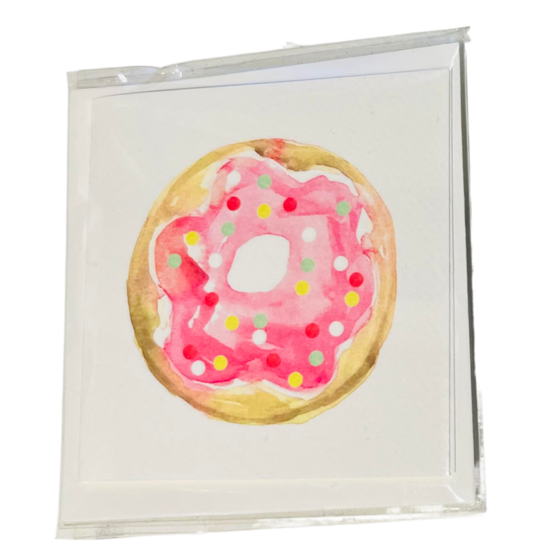 Over The Moon Donut Enclosure Card