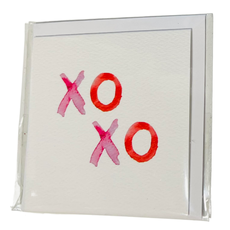 Over the Moon XOXO Enclosure Cards