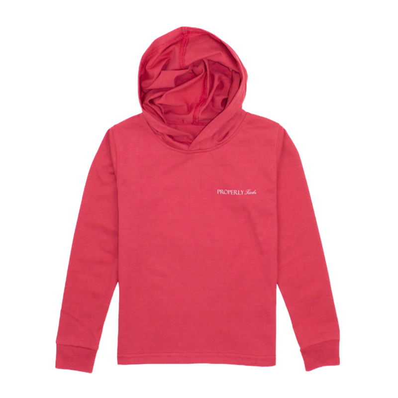 Properly Tied Properly Tied Lake Hoodie - Cabernet