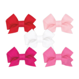 Wee Ones Wee Ones 5pk Tiny Bows Red Multi Pack