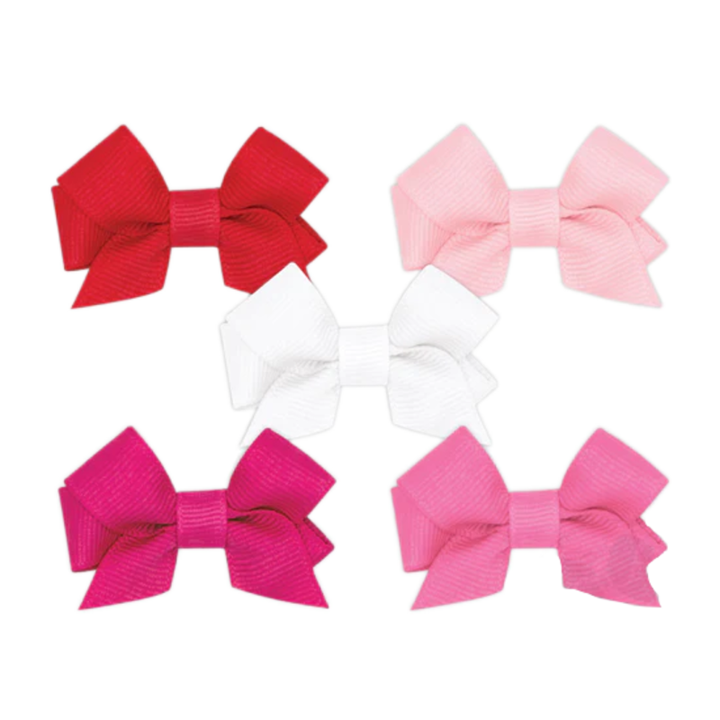 Wee Ones Wee Ones 5pk Tiny Bow Red Multi Pack