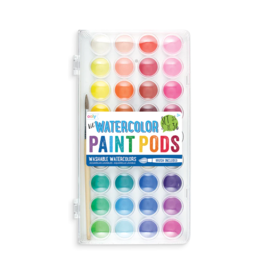 Ooly Ooly Lil’ Watercolor Paint Pods - Set of 36