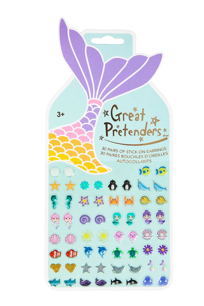 Great Pretenders Stick On Earrings Spring Flowers – Toot Toot's Boutique