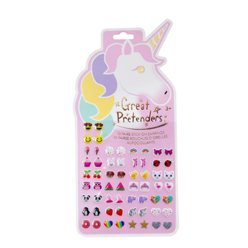 Great Pretenders Great Pretenders Unicorn Sticker Earrings