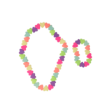 Great Pretenders Great Pretenders Sweet Tart Heart Necklace Set