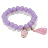 Great Pretenders Great Pretenders Smiley Pretty Pastel Soft Touch Bracelet