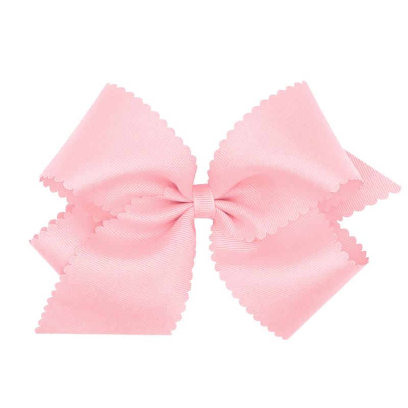 Wee Ones Small Grosgrain Bow Light Pink