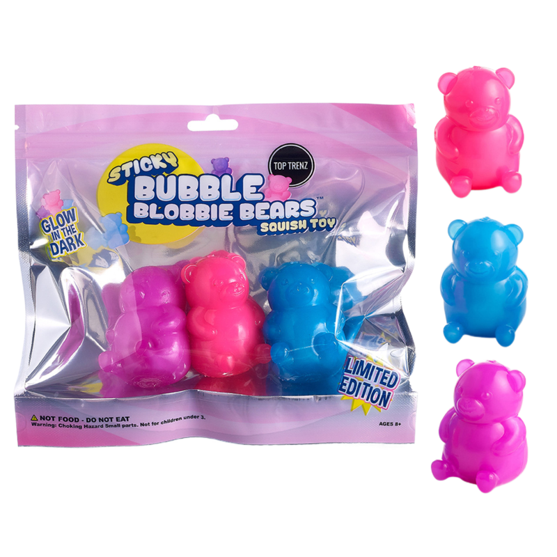 Gummy Bear Sticky Bubble Blobbies